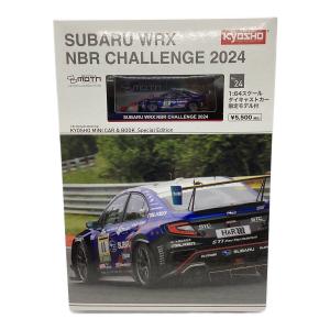 京商 (キョウショウ) MINI CAR&BOOK SUBARU WRX NBR CHALLENGE 2024 ミニカー