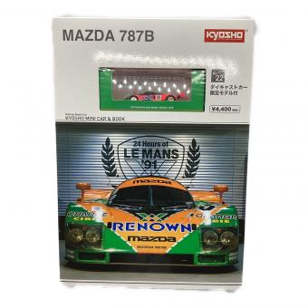 京商 (キョウショウ) MINI CAR&BOOK MAZDA 787B ミニカー