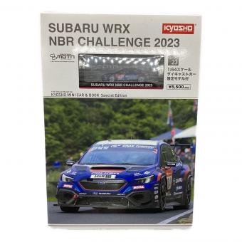 京商 (キョウショウ) MINI CAR&BOOK SUBARU WRX NBR CHALLENGE 2023 ミニカー