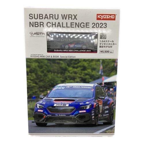 京商 (キョウショウ) MINI CAR&BOOK SUBARU WRX NBR CHALLENGE 2023 ミニカー