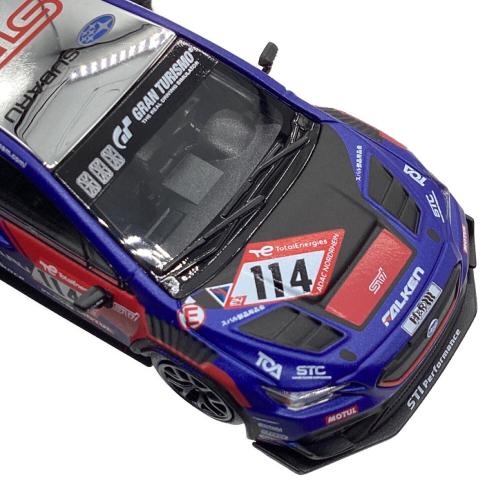 京商 (キョウショウ) MINI CAR&BOOK SUBARU WRX NBR CHALLENGE 2023 ミニカー