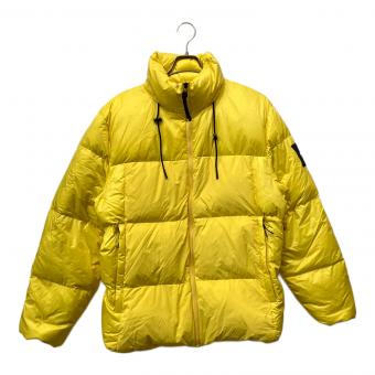AIGLE (エーグル) 撥水マッタカダウンジャケット ZBHJ631 撥水 メンズ SIZE XL イエロー