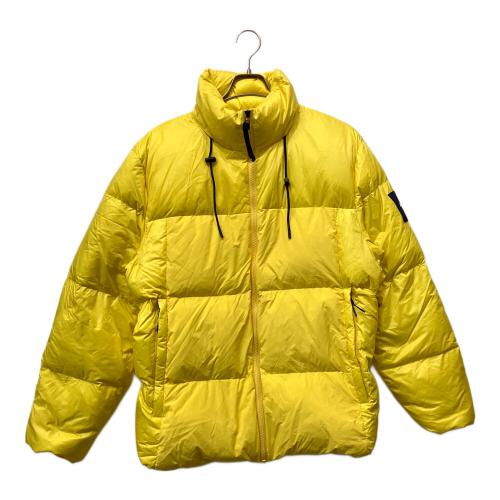 AIGLE (エーグル) 撥水マッタカダウンジャケット ZBHJ631 撥水 メンズ SIZE XL イエロー