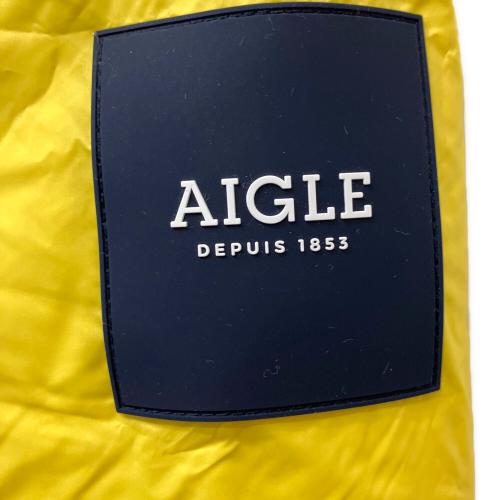 AIGLE (エーグル) 撥水マッタカダウンジャケット ZBHJ631 撥水 メンズ SIZE XL イエロー