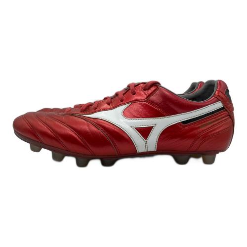 MIZUNO (ミズノ) サッカースパイク P1GA250160 MORELIAⅡ JAPAN 40周年限定カラー メンズ SIZE 26cm ルビーレッド×ホワイト