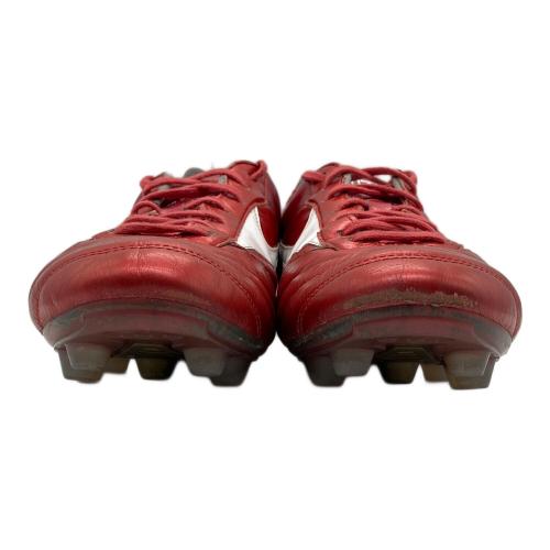MIZUNO (ミズノ) サッカースパイク P1GA250160 MORELIAⅡ JAPAN 40周年限定カラー メンズ SIZE 26cm ルビーレッド×ホワイト