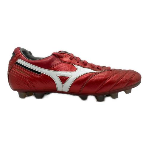 MIZUNO (ミズノ) サッカースパイク P1GA250160 MORELIAⅡ JAPAN 40周年限定カラー メンズ SIZE 26cm ルビーレッド×ホワイト