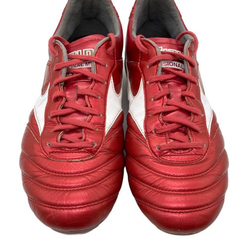 MIZUNO (ミズノ) サッカースパイク P1GA250160 MORELIAⅡ JAPAN 40周年限定カラー メンズ SIZE 26cm ルビーレッド×ホワイト