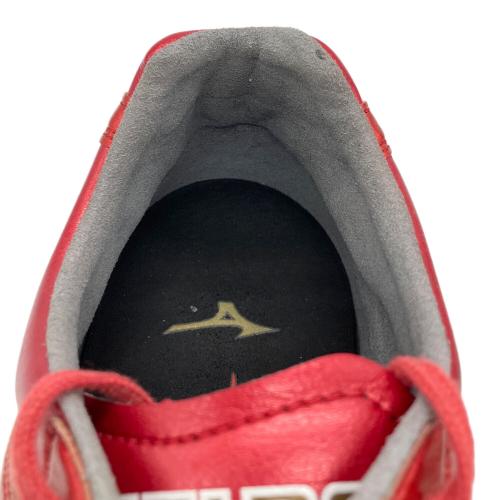 MIZUNO (ミズノ) サッカースパイク P1GA250160 MORELIAⅡ JAPAN 40周年限定カラー メンズ SIZE 26cm ルビーレッド×ホワイト