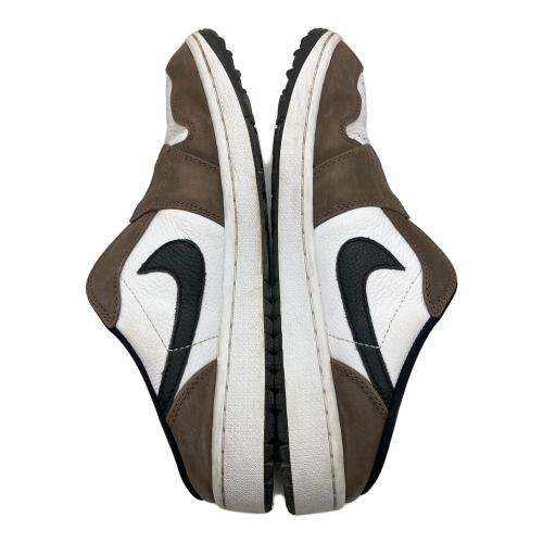 NIKE AIR JORDAN MULE ゴルフシューズ FJ1214-200 メンズ SIZE 27.5cm ホワイト×ブラウン