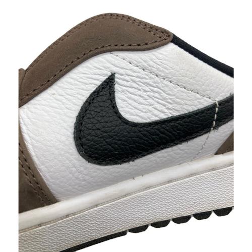 NIKE AIR JORDAN MULE ゴルフシューズ FJ1214-200 メンズ SIZE 27.5cm ホワイト×ブラウン