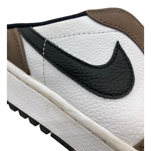 NIKE AIR JORDAN MULE ゴルフシューズ FJ1214-200 メンズ SIZE 27.5cm ホワイト×ブラウン