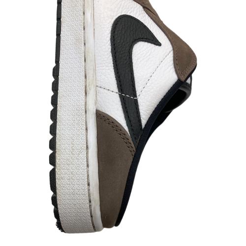 NIKE AIR JORDAN MULE ゴルフシューズ FJ1214-200 メンズ SIZE 27.5cm ホワイト×ブラウン