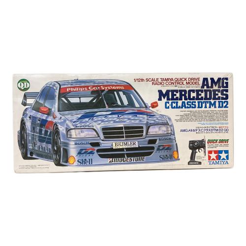 TAMIYA (タミヤ) AMGメルセデスCクラスDTMD2 QD ラジコン自動車 バッテリー+充電器セット