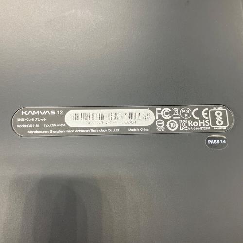 HUION (フイオン) KAMVAS12 ペンタブレット GS1161