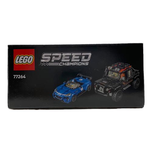 LEGO (レゴ) スピードチャンピオン Jaguar Project 7 ＆ Land Rover Defender レゴブロック 77264