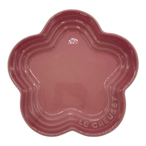 LE CREUSET (ルクルーゼ) 耐熱テーブルウェア 910459-00 ミニフラワープレート＆フラワーチョップスティック