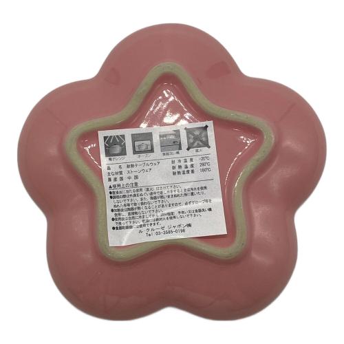 LE CREUSET (ルクルーゼ) 耐熱テーブルウェア 910459-00 ミニフラワープレート＆フラワーチョップスティック