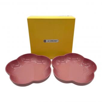 LE CREUSET (ルクルーゼ) 耐熱テーブルウェア 910204-02 ミディアムフラワーディッシュ