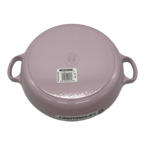 LE CREUSET (ルクルーゼ) 両手鍋 26cm ピンク｜トレファクONLINE