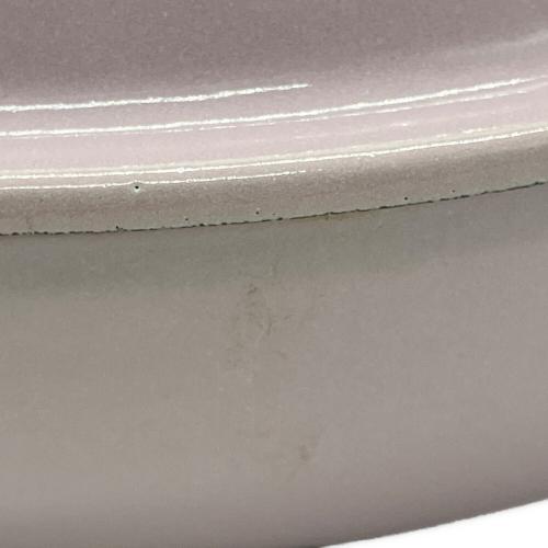 LE CREUSET (ルクルーゼ) 両手鍋 26cm ピンク