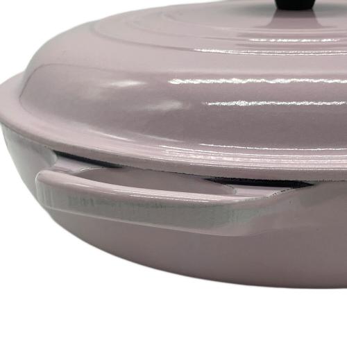 LE CREUSET (ルクルーゼ) 両手鍋 26cm ピンク｜トレファクONLINE
