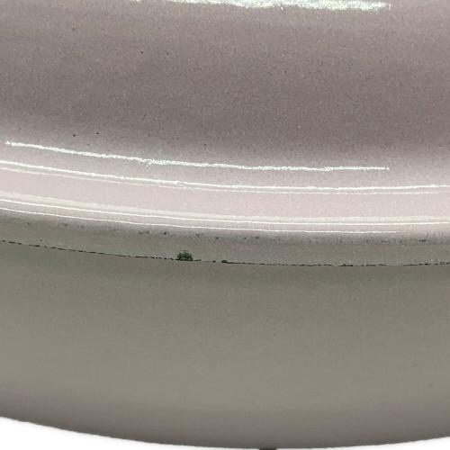 LE CREUSET (ルクルーゼ) 両手鍋 26cm ピンク