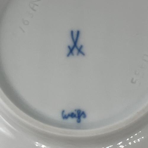 Meissen (マイセン) カップ&ソーサー スワンホワイト