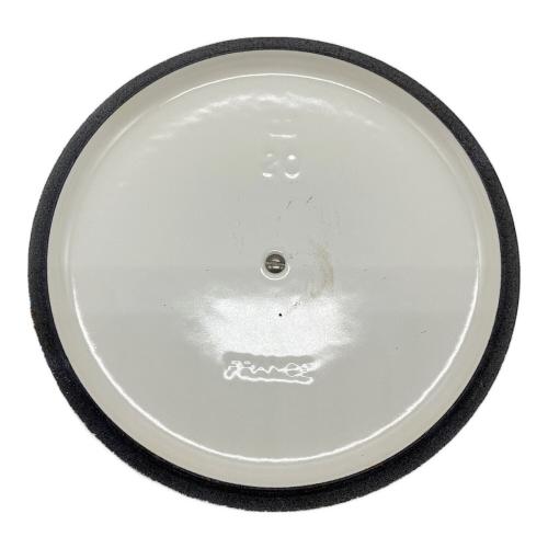 LE CREUSET (ルクルーゼ) 両手鍋 20cm ピンク ココット・ロンド