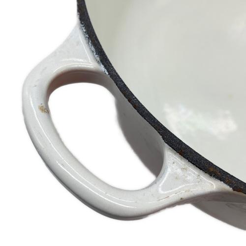 LE CREUSET (ルクルーゼ) 両手鍋 20cm ピンク ココット・ロンド