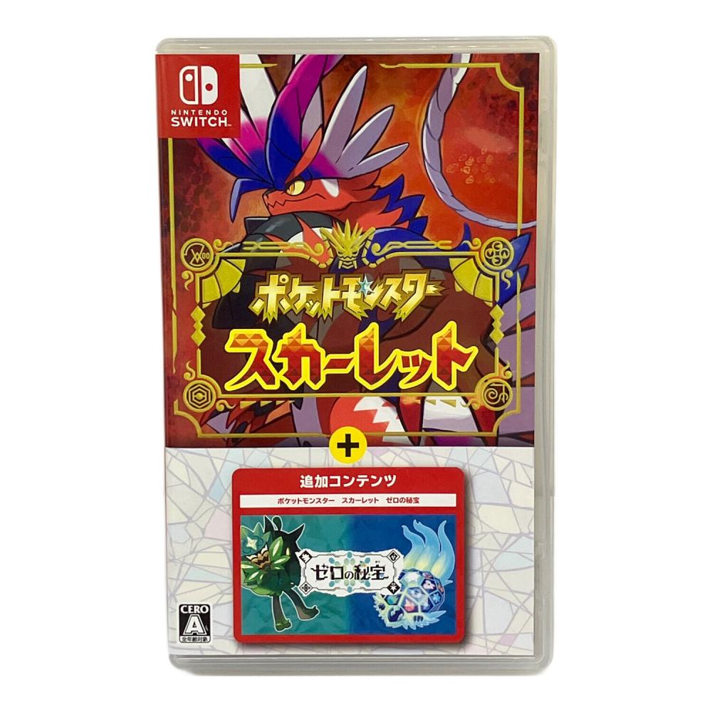 ポケモン ポケットモンスター スカーレット+ゼロの秘宝 Nintendo