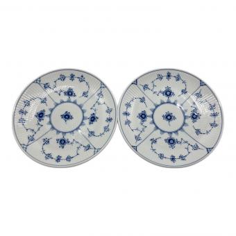 ROYAL COPENHAGEN (ロイヤル・コペンハーゲン) プレート 729刻印 約19cm ブルーフルーテッド・プレイン