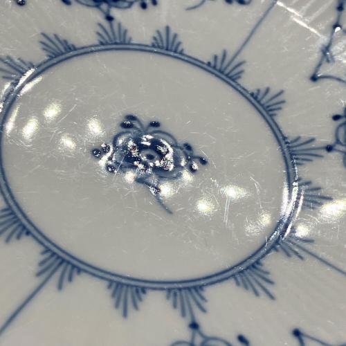 ROYAL COPENHAGEN (ロイヤル・コペンハーゲン) プレート 729刻印 約19cm ブルーフルーテッド・プレイン