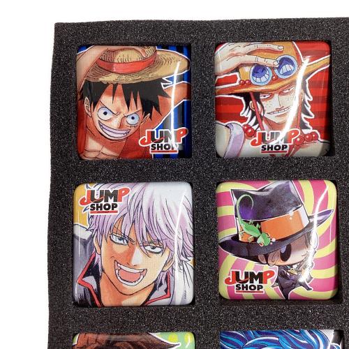 ジャンプ作品 缶バッジ ジャンプショッップ スクエア缶バッジセット