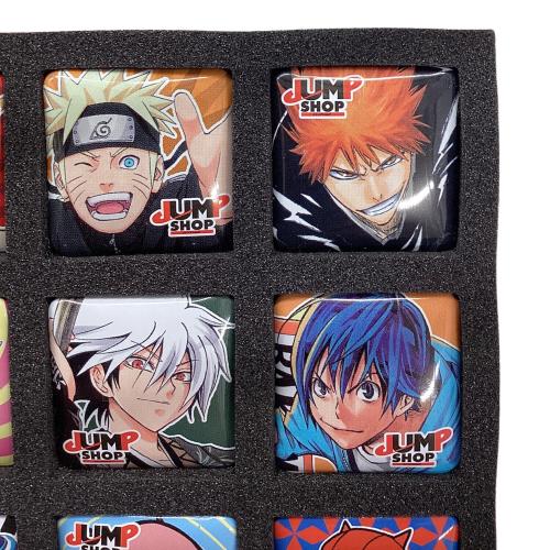 ジャンプ作品 缶バッジ ジャンプショッップ スクエア缶バッジセット