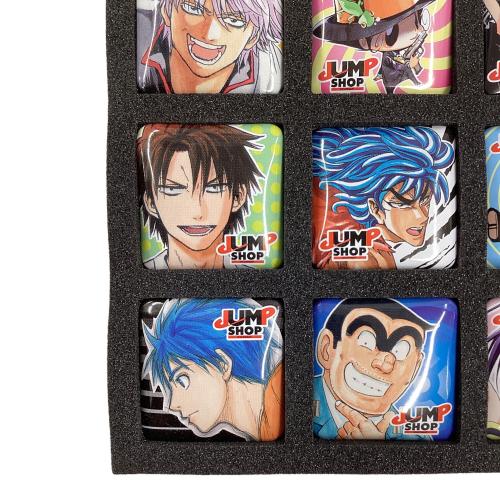 ジャンプ作品 缶バッジ ジャンプショッップ スクエア缶バッジセット