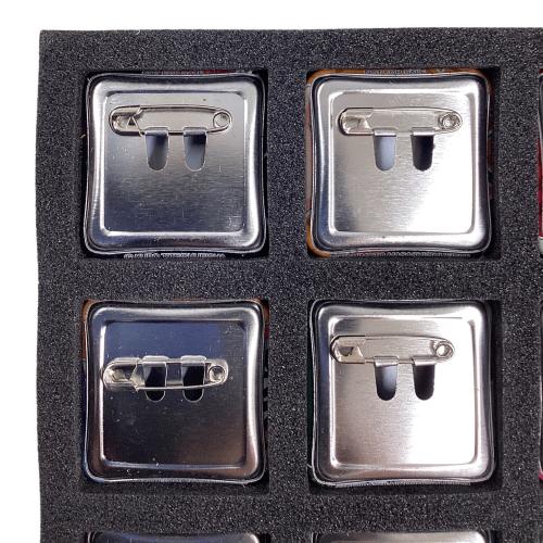 ジャンプ作品 缶バッジ ジャンプショッップ スクエア缶バッジセット