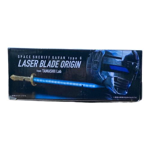 BANDAI (バンダイ) TAMASHII Lab レーザーブレードオリジン  Blu-ray スペース・スクワッド ギャバンVSデカレンジャー＆ガールズ・イン・トラブル レーザーブレードオリジン版 男の子おもちゃ