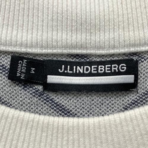 J. LINDEBERG (ジェイリンドバーグ) ゴルフウェア(トップス) GMKW05827 メンズ SIZE M ホワイト