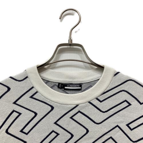 J. LINDEBERG (ジェイリンドバーグ) ゴルフウェア(トップス) GMKW05827 メンズ SIZE M ホワイト