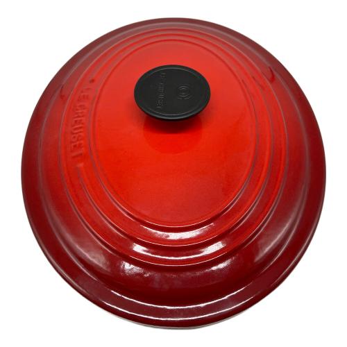 LE CREUSET (ルクルーゼ) 両手鍋 29cm レッド ココット・オーバル