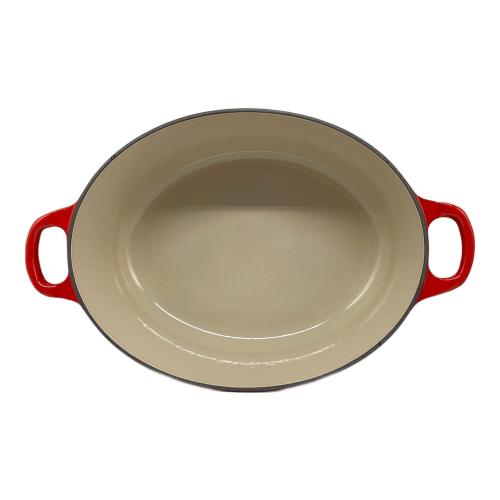 LE CREUSET (ルクルーゼ) 両手鍋 29cm レッド ココット・オーバル