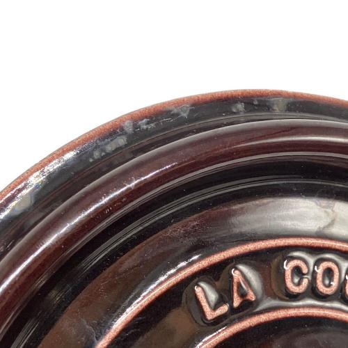 Staub (ストウブ) 両手鍋 22cm ダークブラウン