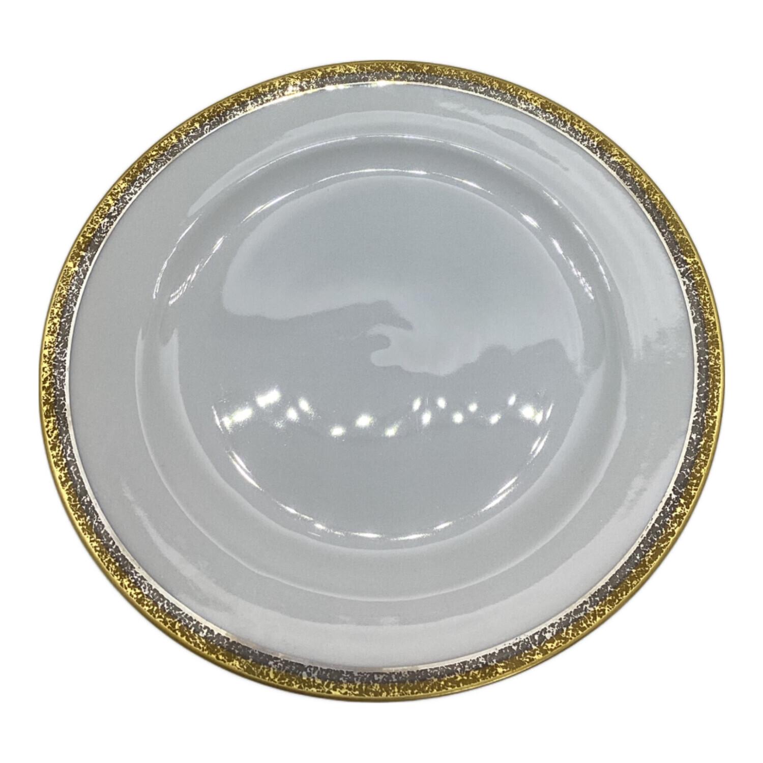 大倉陶園 (オオクラトウエン) プレート 金白金蝕ぶどう唐草