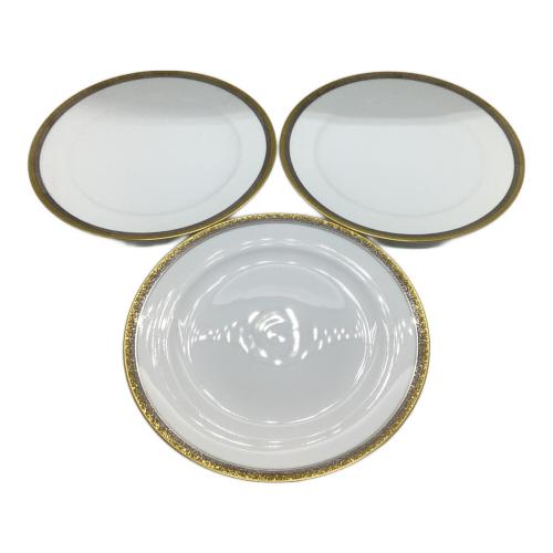 大倉陶園 (オオクラトウエン) プレート 金白金蝕ぶどう唐草