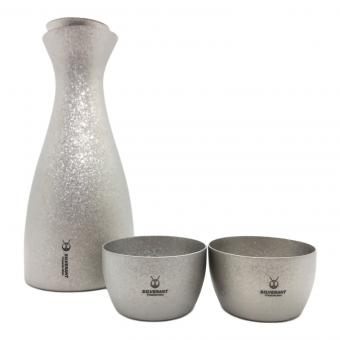 SILVERANT(シルバーアント)　酒器　蓋つき徳利　お猪口2Pセット