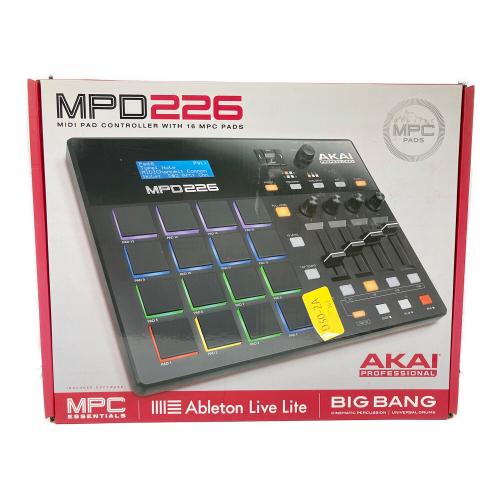 AKAI (アカイ) MIDパッドコントローラー MPD226