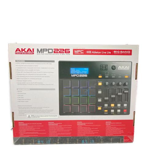AKAI (アカイ) MIDパッドコントローラー MPD226