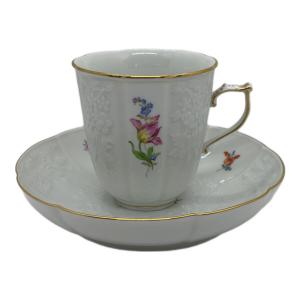 Meissen (マイセン) カップ&ソーサー ベーシックフラワー 二つ花