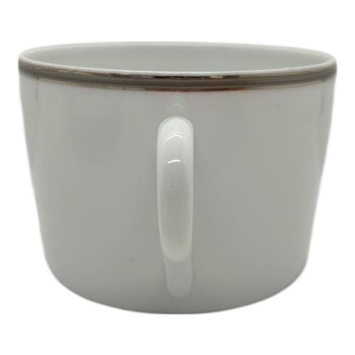 HERMES (エルメス) カップ&ソーサー シェーヌダンクル プラチナシルバー